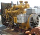 Used Cummins 400kW Diesel Generator Set, model 680F0C41DA; engine model VT12700GS, serial #2172638. 3/60/120/208/277/480V. 1868.3 hours.