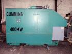 Used Cummins 400 KW diesel generator set, model 680FDC3041AC, 500 kva, 3/60/276-480 volt, serial# EM-90500. With Cummins model VT12-600-GS engine, 626 hours on meter