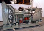 Used Cummins 600 kW Diesel Generator Set. Cummins model VTA28GS2 engine rated 900 HP @ 1800 RPM SN-37110166. 3/60/277/480V. Main-line circuit breaker. No muffler, includes muffler flex connections (s...