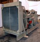 Used Cummins 600 kW Diesel Generator Set. Cummins model VTA28GS2 engine rated 900 HP @ 1800 RPM SN-37110166. 3/60/277/480V. Main-line circuit breaker. No muffler, includes muffler flex connections (s...