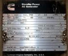 Used Cummins 600 kW Diesel Generator Set. Cummins model VTA28GS2 engine rated 900 HP @ 1800 RPM SN-37110166. 3/60/277/480V. Main-line circuit breaker. No muffler, includes muffler flex connections (s...