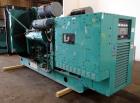 Used Cummins 750 kW diesel generator, model DFHA. Cummins QST30-G2 engine.