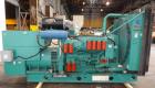 Used Cummins 750 kW diesel generator, model DFHA. Cummins QST30-G2 engine.