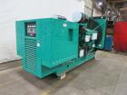 Used- Cummins 750 KW 750DFHA Generator. 640 Hours.  277/480 Volt.