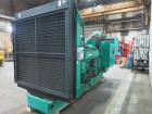 Used Cummins 750 KW 750DFHA Generator. 640 Hours.  277/480 Volt.