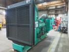 Used- Cummins 750 KW 750DFHA Generator. 640 Hours.  277/480 Volt.