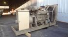 Used Cummins 600 kW Standby Diesel Generator Set. Cummins model VTA-28GS2-49999 engine rated 900 hp @ 1800 rpm, serial #37119900. 3/60/277/480V. Drop over weather enclosure.  154 hours. Year 1988.  P...
