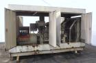 Used Cummins 600 kW Standby Diesel Generator Set. Cummins model VTA-28GS2-49999 engine rated 900 hp @ 1800 rpm, serial #37119900. 3/60/277/480V. Drop over weather enclosure.  154 hours. Year 1988.  P...