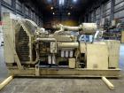 Used Cummins 500 kW diesel generator. Cummins VTA-1710-GS engine.