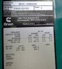 Used Cummins 350 kW diesel generator set, model DFCC. Cummins NTA855-G3 engine