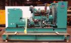 Used Cummins 500 kW standby (455 kW prime) diesel generator set, model DFED-3381494, SN-K990022657. Cummins KTA19-G4 engine rated 755HP at 1800 RPM, SN-37190171. 3/60/277/480V. 800 Amp main-line circ...