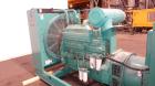 Used Cummins 500 kW standby (455 kW prime) diesel generator set, model DFED-3381494, SN-K990022657. Cummins KTA19-G4 engine rated 755HP at 1800 RPM, SN-37190171. 3/60/277/480V. 800 Amp main-line circ...