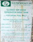 Used Cummins 500kW diesel generator model DFED. Cummins KTA19-G4 engine