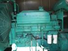 Used- Cummins 500kW standby (455 kW prime) diesel generator set, model DFED-4486