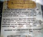 Used Cummins 500kW standby (455 kW prime) diesel generator set, model DFED-4486