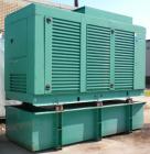 Used Cummins 500kW Diesel Generator Set, Model DFED-5557354, serial# E020373680. Cummins KTA19-G4 diesel engine, 6 cylinder, 755 hp at 1800 RPM, serial# 37203389. 3/60/277/480V. Main-line circuit bre...