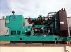 Used Cummins 500kW diesel generator, model DFEK. Cummins QSX15-G9 engine.