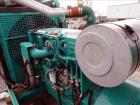 Used Cummins 500kW diesel generator, model DFEK. Cummins QSX15-G9 engine.
