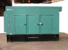 Used Cummins 500 kW standby (455kW prime) diesel generator set, model DFEK-5773752 SN- J060985454. Cummins QSX-15-G9 rated 755 hp @ 1800 rpm, EPA Tier II certified, SN-31006015. 3/60/277-480V with PM...