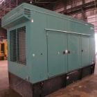 Used Cummins 500 kW standby (455kW prime) diesel generator set, model DFEK-5773752 SN- J060985454. Cummins QSX-15-G9 rated 755 hp @ 1800 rpm, EPA Tier II certified, SN-31006015. 3/60/277-480V with PM...