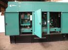 Used Cummins 500 kW standby (455kW prime) diesel generator set, model DFEK-5773752 SN- J060985454. Cummins QSX-15-G9 rated 755 hp @ 1800 rpm, EPA Tier II certified, SN-31006015. 3/60/277-480V with PM...