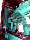 Used Cummins 600 kW diesel generator, model DFGB. Cummins VTA-28-G5 engine.