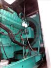 Used Cummins 600 kW diesel generator, model DFGB. Cummins VTA-28-G5 engine.