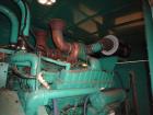 Used Cummins 600 kW diesel generator set model DFGB. Cummins VTA-28-G5 engine
