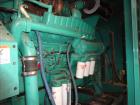 Used Cummins 600 kW diesel generator set model DFGB. Cummins VTA-28-G5 engine
