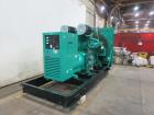 Used Cummins 600 kW Standby (545 kW prime) Diesel Generator Set - Model DFGB
