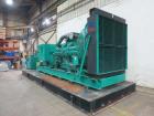 Cummins 1100 kW Standby (900 kW prime) Diesel Generator Set, Model 1100DFLB.