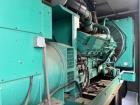 Cummins 1250 kW standby (1100 kW prime) portable trailered diesel generator set,
