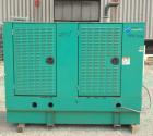 Used Cummins 60 kW Diesel Generator Set. Cummins set model DGCB-5563780, Serial#-F020386008, Spec # S. Cummins 4BT3.9-G4 engine rated 102HP @ 1800RPM. 3/60/277/480V currently set up for 240V, reconne...
