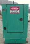 Used Cummins 60 kW Diesel Generator Set. Cummins set model DGCB-5563780, Serial#-F020386008, Spec # S. Cummins 4BT3.9-G4 engine rated 102HP @ 1800RPM. 3/60/277/480V currently set up for 240V, reconne...