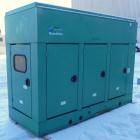Used Cummins 80 KW Diesel Generator Set, Model DGDA-5756730 SN-C060904784. Cummins model 6BT5.9-G6 engine rated 170HP @ 1800 RPM, EPA Tier 2. 3/60/277/480 Volt, 12 Lead. Sound Attenuated Enclosure,Co...