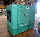 Used Cummins 35 kW standby (30 kW prime) diesel generator set, model DGGD-5937011, SN-J070118848. Cummins 4B3.3-G1 engine rated 56 HP at 1800 RPM. 35kW 1/60/120/240V current set up, reconnectable to ...