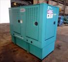 Used Cummins 35 kW standby (30 kW prime) diesel generator set, model DGGD-5937011, SN-J070118848. Cummins 4B3.3-G1 engine rated 56 HP at 1800 RPM. 35kW 1/60/120/240V current set up, reconnectable to ...