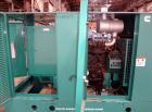Used -Cummins 35 kW standby (30 kW prime) diesel generator set, model DGGD-5937235, SN-J070119501, Cummins 4B3.3-G6 engine rated 81 HP at 1800 RPM. 35kW 1/60/120/240V current set up, reconnectable to...