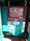 Used -Cummins 35 kW standby (30 kW prime) diesel generator set, model DGGD-5937235, SN-J070119501, Cummins 4B3.3-G6 engine rated 81 HP at 1800 RPM. 35kW 1/60/120/240V current set up, reconnectable to...