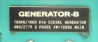 Used Cummins 750 kW EPA Tier 2 750kW Diesel Generator. Cummins QST30-G5.