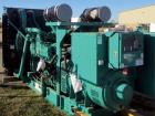 UNUSED Cummins 1000 kW diesel generator DQFAD. Cummins QST30-G5 NR2, EPA Tier 2