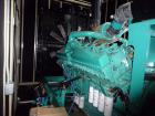 Used Cummins 1250 kW diesel generator DQGAA. Cummins QSK50-G4, EPA Tier 2