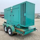 Used Cummins 100 KW Standby Portable / Trailered Diesel Generator Set