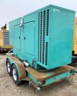 Used Cummins 100 KW Standby Portable / Trailered Diesel Generator Set