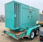 Used- Cummins 100 KW Standby Portable / Trailered Diesel Generator Set