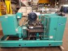 Used Cummins 100 kW standby natural gas generator set, model GGHH