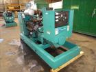 Used Cummins 100 kW standby natural gas generator set, model GGHH