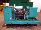 Used Cummins 100 kW standby natural gas generator set, model GGHH