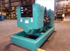 Used Cummins 100 kW standby natural gas generator set, model GGHH