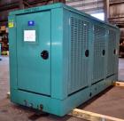 Used Cummins 100 kW standby natural gas generator set, model GGHH-5569198, SN-J020420586. Ford WSG-1068 engine rated 176 HP @ 1800 RPM.3/60/277/480V, rated 100kW 1/60/120V. 125 Amp main-line circuit ...
